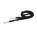 Annyx Führleine Safety Fun schwarz/schwarz 3,0m/1,5cm