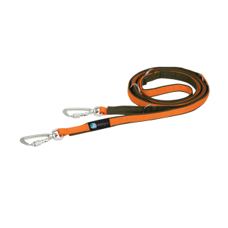Annyx Führleine Safety Fun oliv/orange 3,0m/1,5cm
