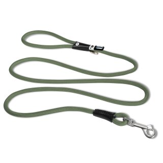 Curli Stretch Comfort Hundeleine Moss L