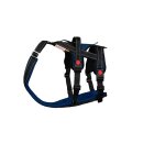 Sledwork Open Range Harness Sicherheits-Hundegeschirr navy S