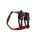 Sledwork Open Range Harness Sicherheits-Hundegeschirr rot M