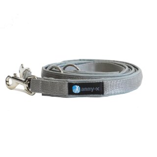Annyx Führleine Bolt Fun grau/silber Classic