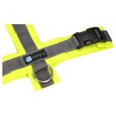 Annyx Brustgeschirr Protect leuchtgelb/grau XS