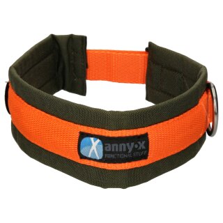 Annyx Steckhalsband Fun oliv/orange 5 (Umfang 42-48 cm)