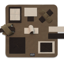 Knauders Schnüffelteppich Sniffpad Classic cappuccino