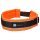 Annyx Steckhalsband Protect leuchtorange/braun 4 (Umfang 37-43cm)