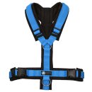 Annyx Brustgeschirr Fun schwarz/blau M