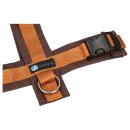 Annyx Brustgeschirr Fun braun/bernstein XS