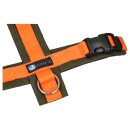 Annyx Brustgeschirr Fun oliv/orange M