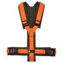 Annyx Brustgeschirr Fun oliv/orange M
