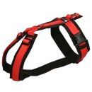 Annyx Brustgeschirr Fun schwarz/rot M