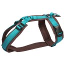 Annyx Brustgeschirr Fun schwarz/blau XS