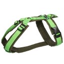 Annyx Brustgeschirr Fun schwarz/blau XS