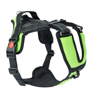 Sledwork Mountain Pro Harness Hundegeschirr neongrün M