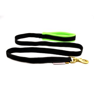 Sledwork Basic Leash Hundeleine neongrün S 1,0 m